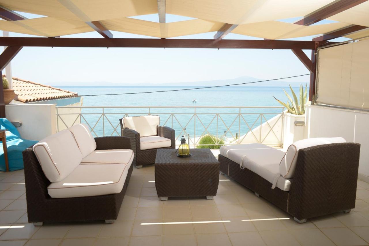 Appartement Agali 2 Superior Mezonet Front Of The Sea à Akrogiali Extérieur photo