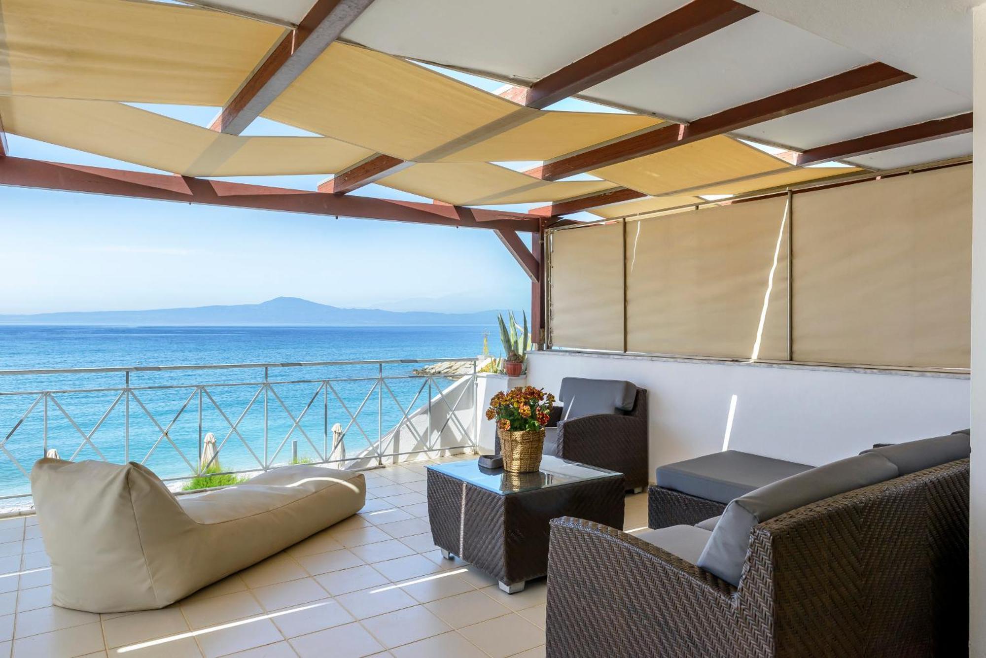 Appartement Agali 2 Superior Mezonet Front Of The Sea à Akrogiali Extérieur photo